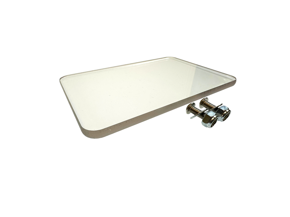 Baldor Grinder Replacement Eye Shield - Polycarbonate Lexan Shield Only
