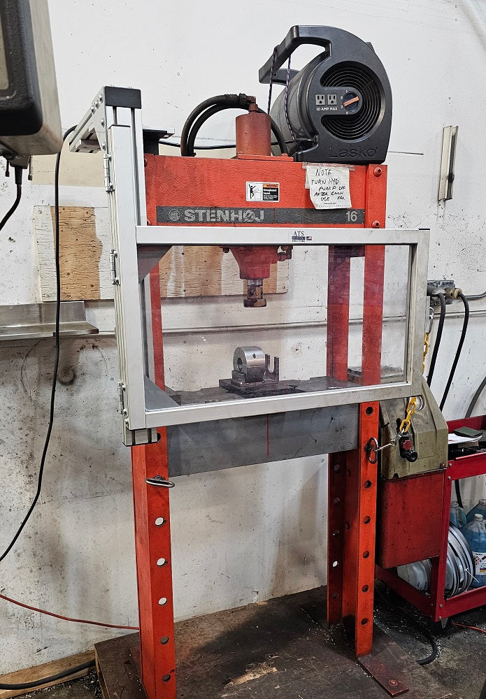 Hydraulic Press Safety Guard by ATS Safety