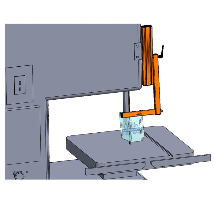 Vertical Band Saw Guard by ATS Safety