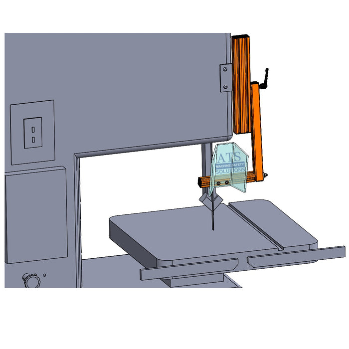 Vertical Band Saw Guard by ATS Safety