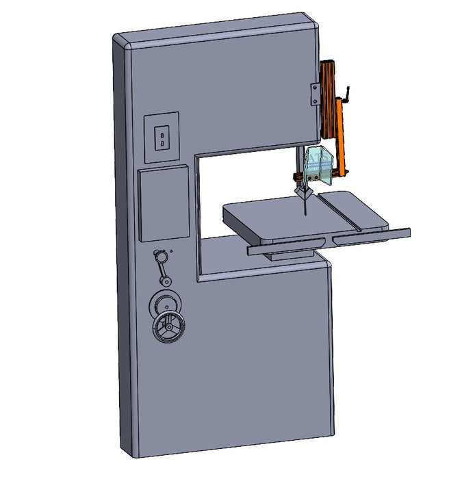 Vertical Band Saw Guard by ATS Safety