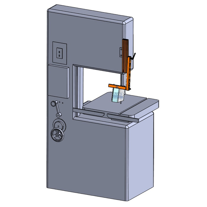 Vertical Band Saw Guard by ATS Safety