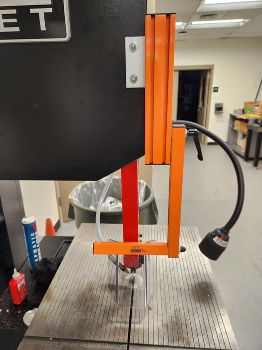 Large Vertical Band Saw Guard by ATS Safety