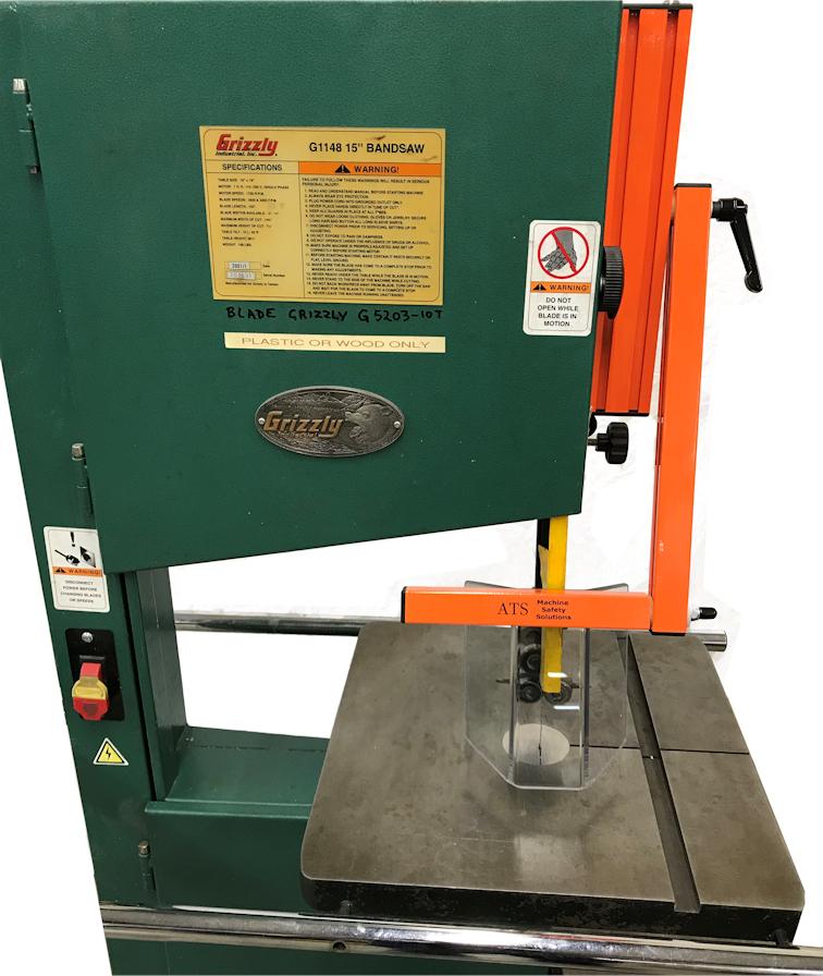 ATS Machine Safety Guards.  Drill Press, Grinders, Lathes, Milling Machines Safety Shields