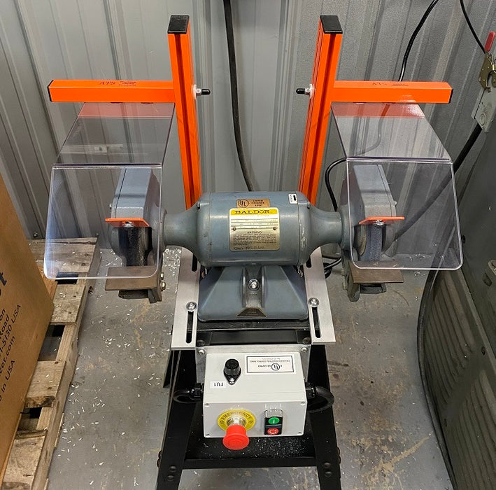 Grinder Shields, Bench Grinder Safety, Drum Sander Shield, Buffer Shield, Baldor Grinder Safety