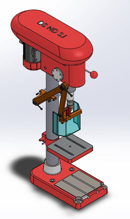 Drill Press Guard, Heavy Duty. Small to Mid-Size Machines - Available in Standard or Interlocked Versions