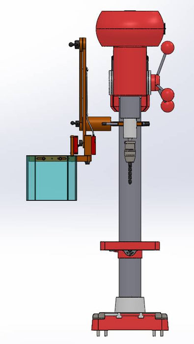 Drill Press Guard, Heavy Duty. Large Machines - Available in Standard or Interlocked Versions