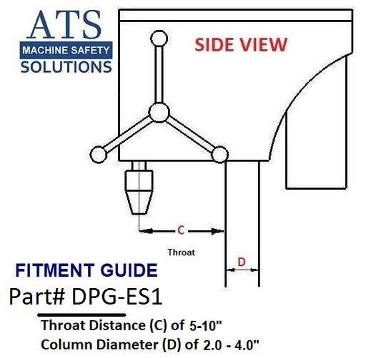 Drill Press Guard - Econ-Series - 2 Sizes Available
