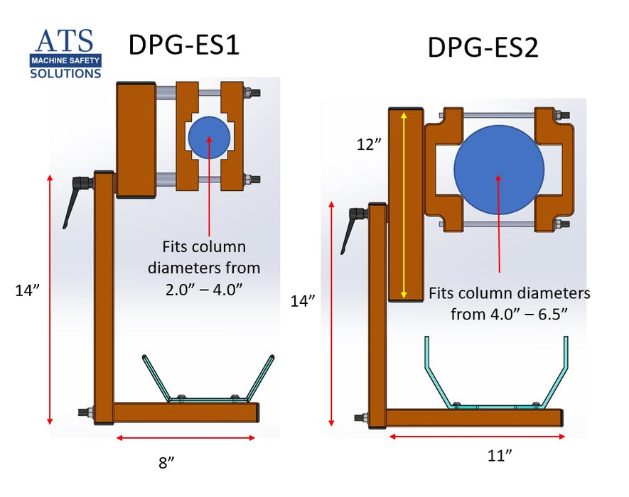 Drill Press Guard - Econ-Series - 2 Sizes Available