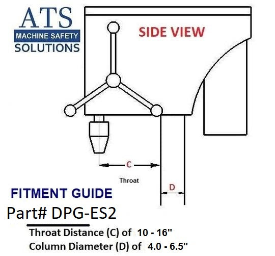 Drill Press Guard - Econ-Series - 2 Sizes Available