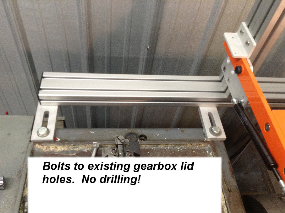 Lathe Safety Guard - Machine-Mount Hinged from ATS SAFETY