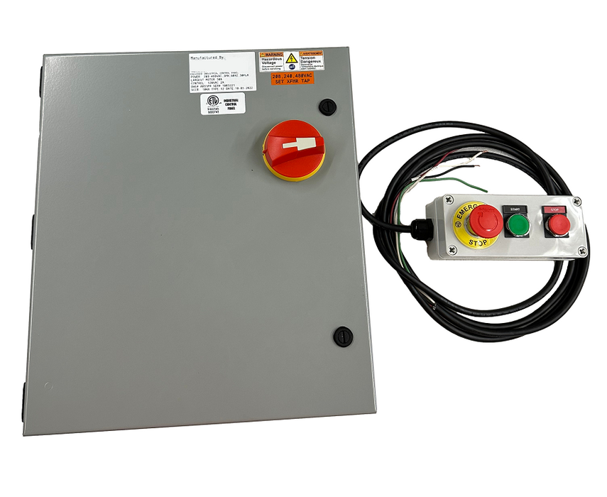 3 phase anti restart motor control box
