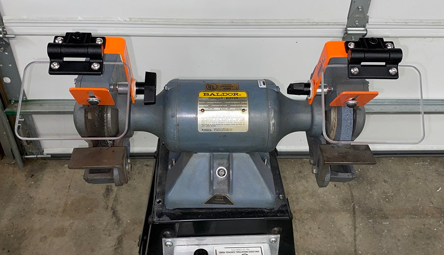 Universal Bench Grinder Shields | Baldor Grinder Eye Shield Assembly
