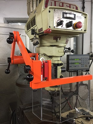 Head Mount Milling Machine Guard - Available in Standard or Interlocked Versions