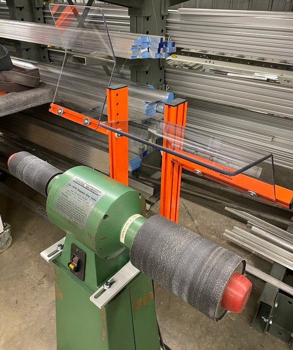 Grinder Shields, Bench Grinder Safety, Drum Sander Shield, Buffer Shield, Baldor Grinder Safety