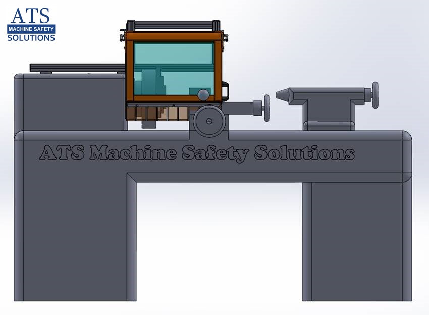Lathe Guard by ATS Machine Safety Solutions, part # LGH-1 series