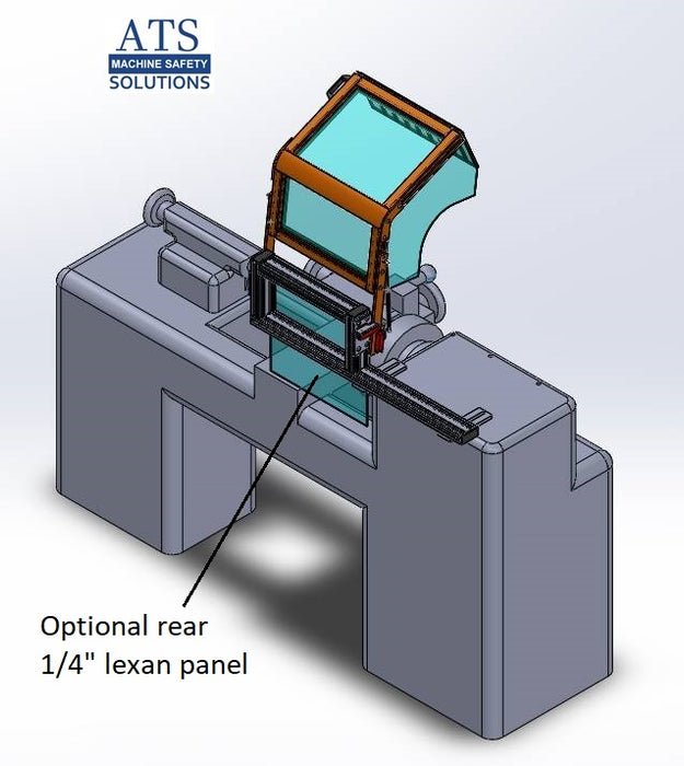 Lathe Guard by ATS Machine Safety Solutions, part # LGH-1 series