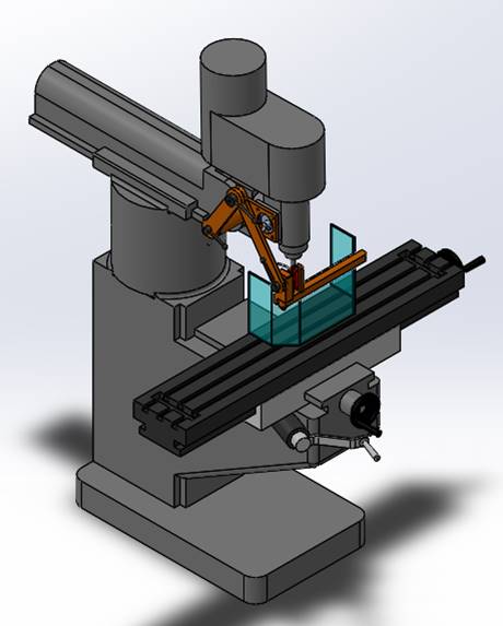 Head Mount Milling Machine Guard - Available in Standard or Interlocked Versions