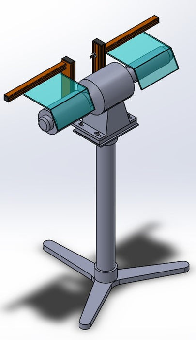Grinder Shields, Bench Grinder Safety, Drum Sander Shield, Buffer Shield, Baldor Grinder Safety SG-2L