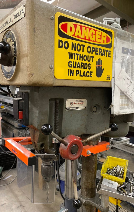 Safety Sign - "DO NOT OPERATE WITHOUT GUARDS IN PLACE"