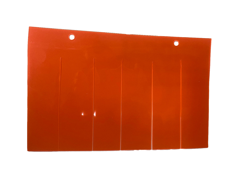 Replacement Strip Curtain, Orange for LG-TR Lathe Guards