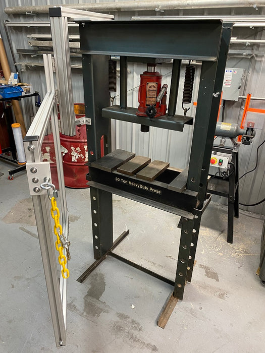 Hydraulic Press Guarding - Machine Safety