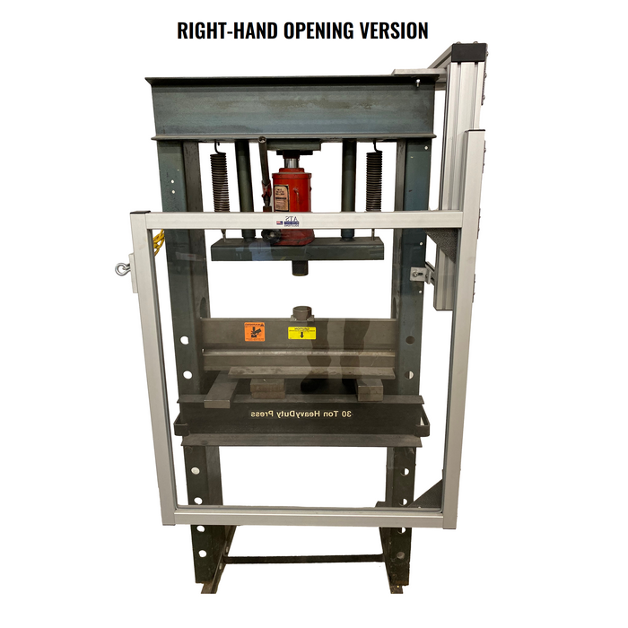 Optional Right-Hand Version Hydraulic Press Guard