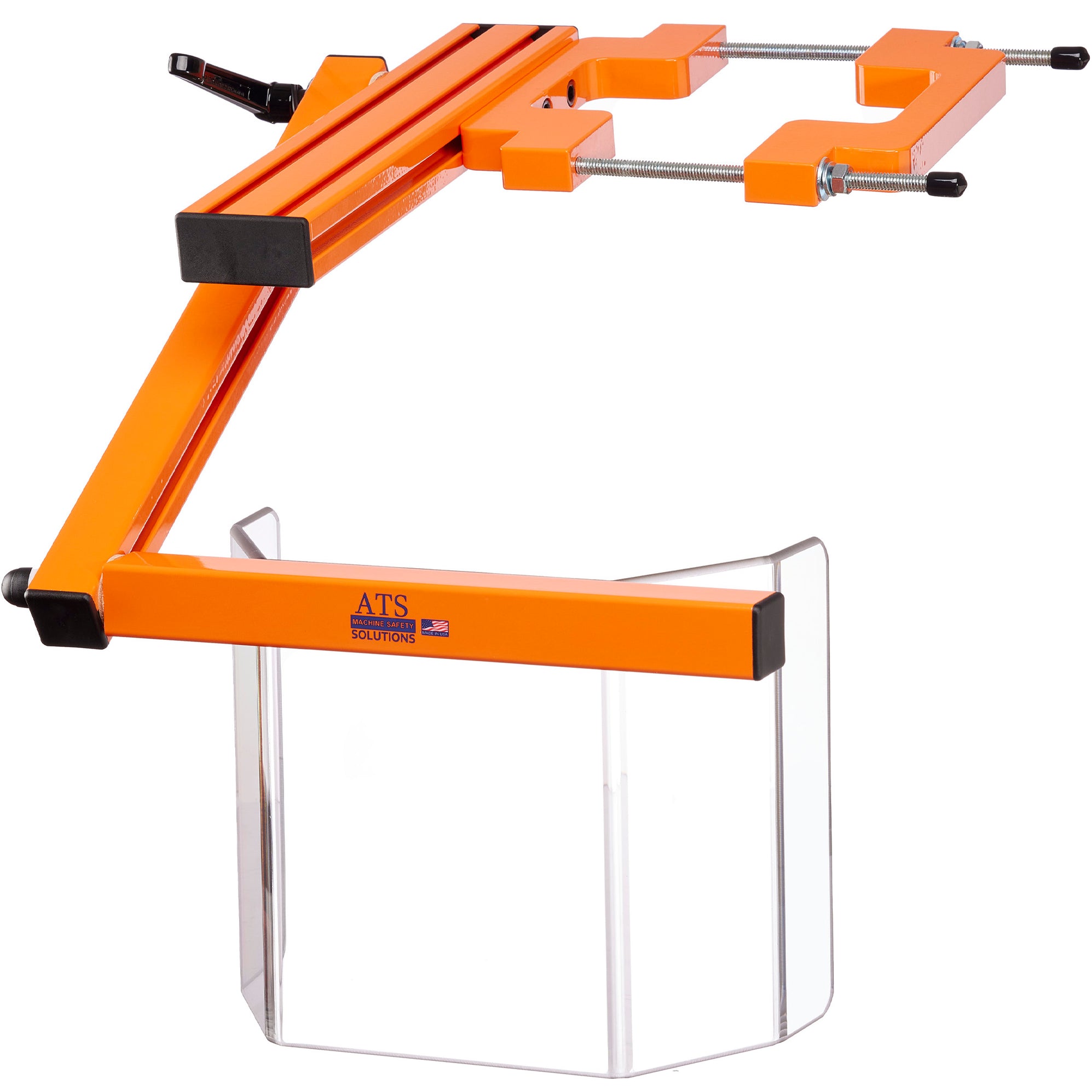 DPGES1 Drill Press Safety Guard OSHA Compliant — ATS Machine Safety