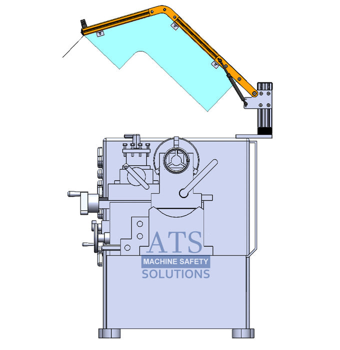 Lathe Guard by ATS Machine Safety Solutions, part # LGH-1 series