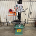 Grizzly G0755 Column Type Milling Drilling Machine with ATS Floor Mount MG-1 Safety Guard & Shield, Open Position