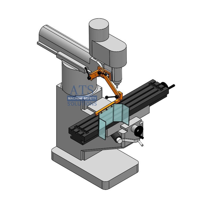 Milling Machine Guard | Bridgeport Safety Shield Chip Guard