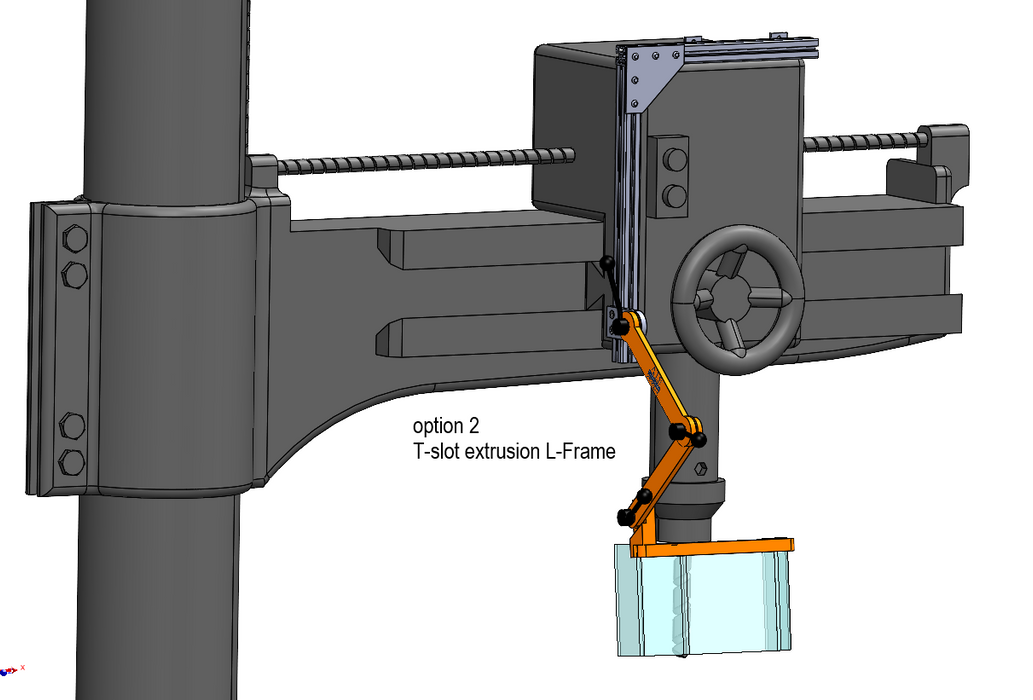 MG-4-EM Radial Drill Guard Extrusion Mount Option
