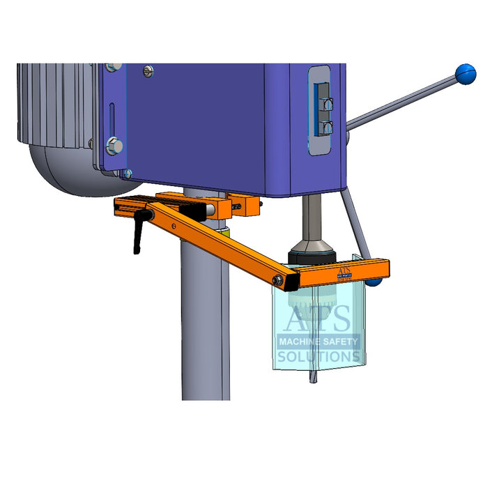 Drill Press Guard DPG-ES1 by ATS Machine Safety Solutions