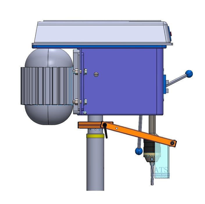 Drill Press Guard DPG-ES1 by ATS Machine Safety Solutions