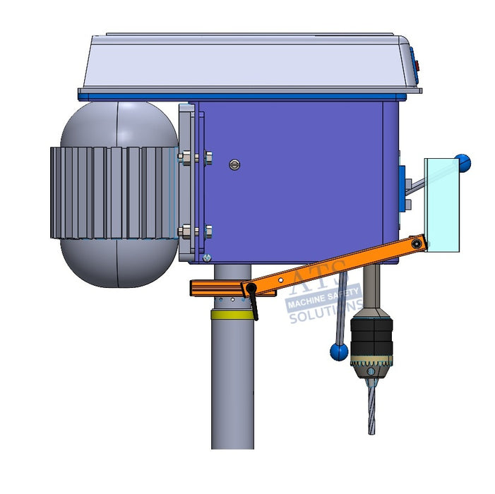 Drill Press Guard DPG-ES1 by ATS Machine Safety Solutions