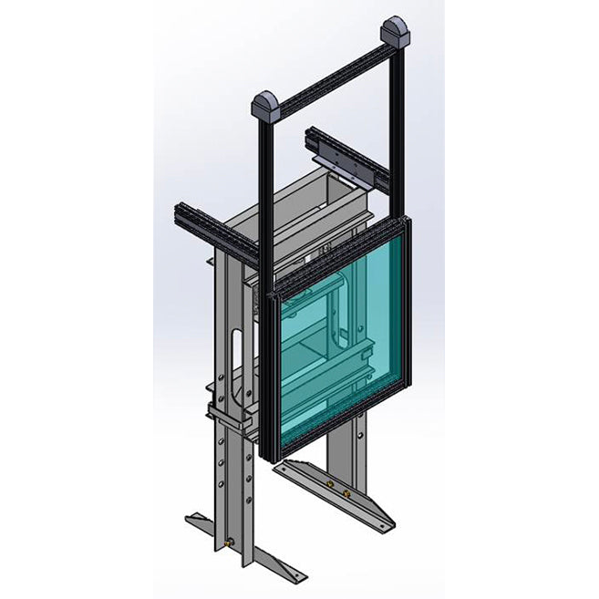 Hydraulic Press Safety Cage - Vertical Sliding Guard — ATS Machine Safety  Solutions