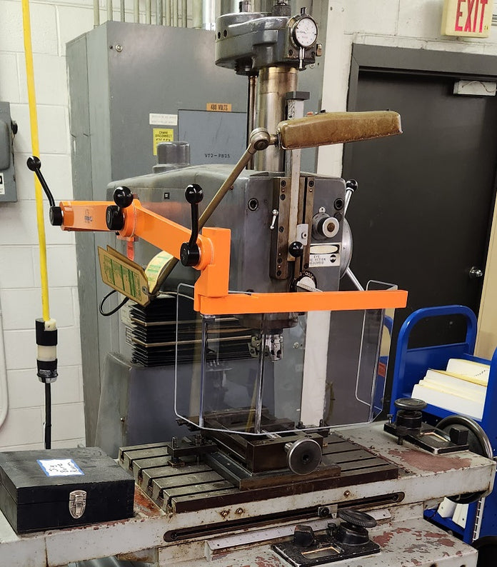 Drill Press Machine Guarding Drill Press Chuck Safety Guards — ATS Machine Safety Solutions