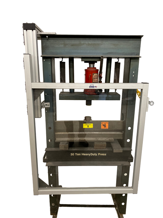 Hydraulic Press Guarding - Hinged  Hydraulic Press Guard Kit — ATS Machine  Safety Solutions