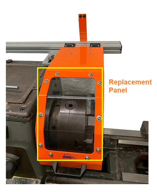 Replacement Lexan Guarding for CC816 Lathe Chuck Guards