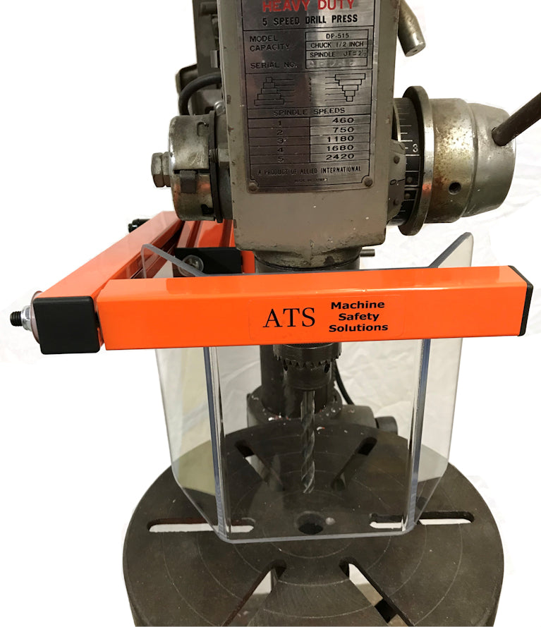 DPG ES1 Drill Press Safety Guard OSHA Compliant ATS Machine Safety dpg-es1-drill-press-safety-guard-osha-compliant-ats-machine-safety