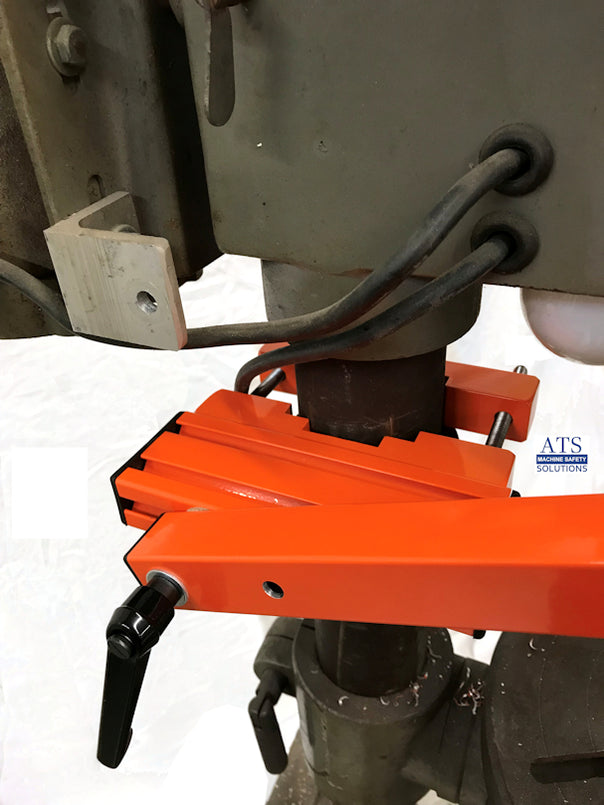 DPGES1 Drill Press Safety Guard OSHA Compliant — ATS Machine Safety