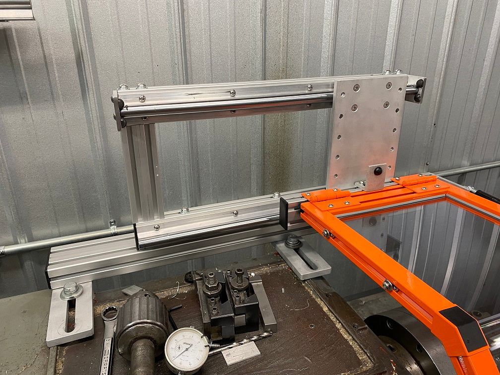 Small or Medium Metal Lathe Safety Guards Sliding or Hinged — ATS