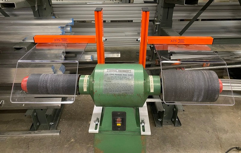 Sander Machine Guard Buffer & Drum Sander Shields | Grinder Guards | ATS Safety — ATS ...