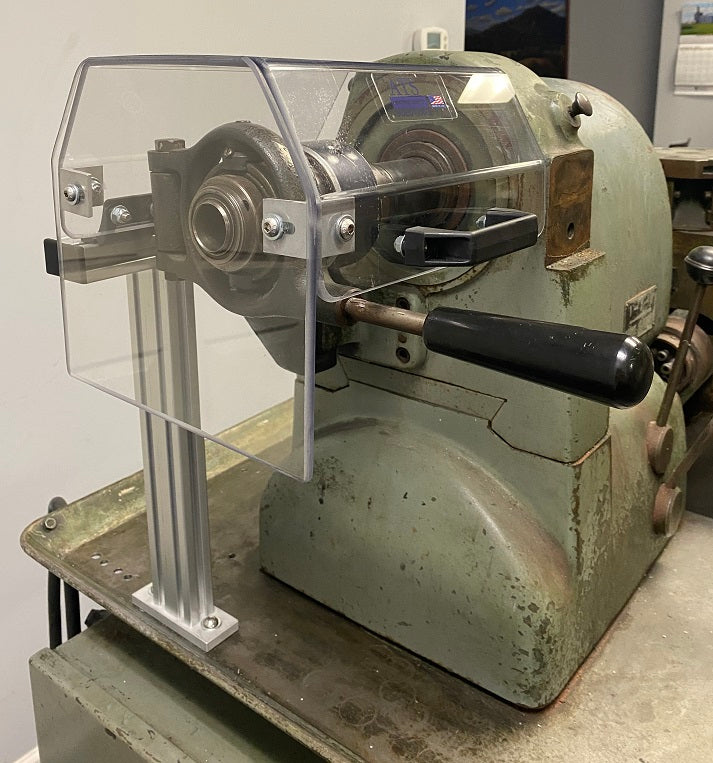 Hardinge Lathe Collet Closer Lathe Chip Deflector — ATS Machine