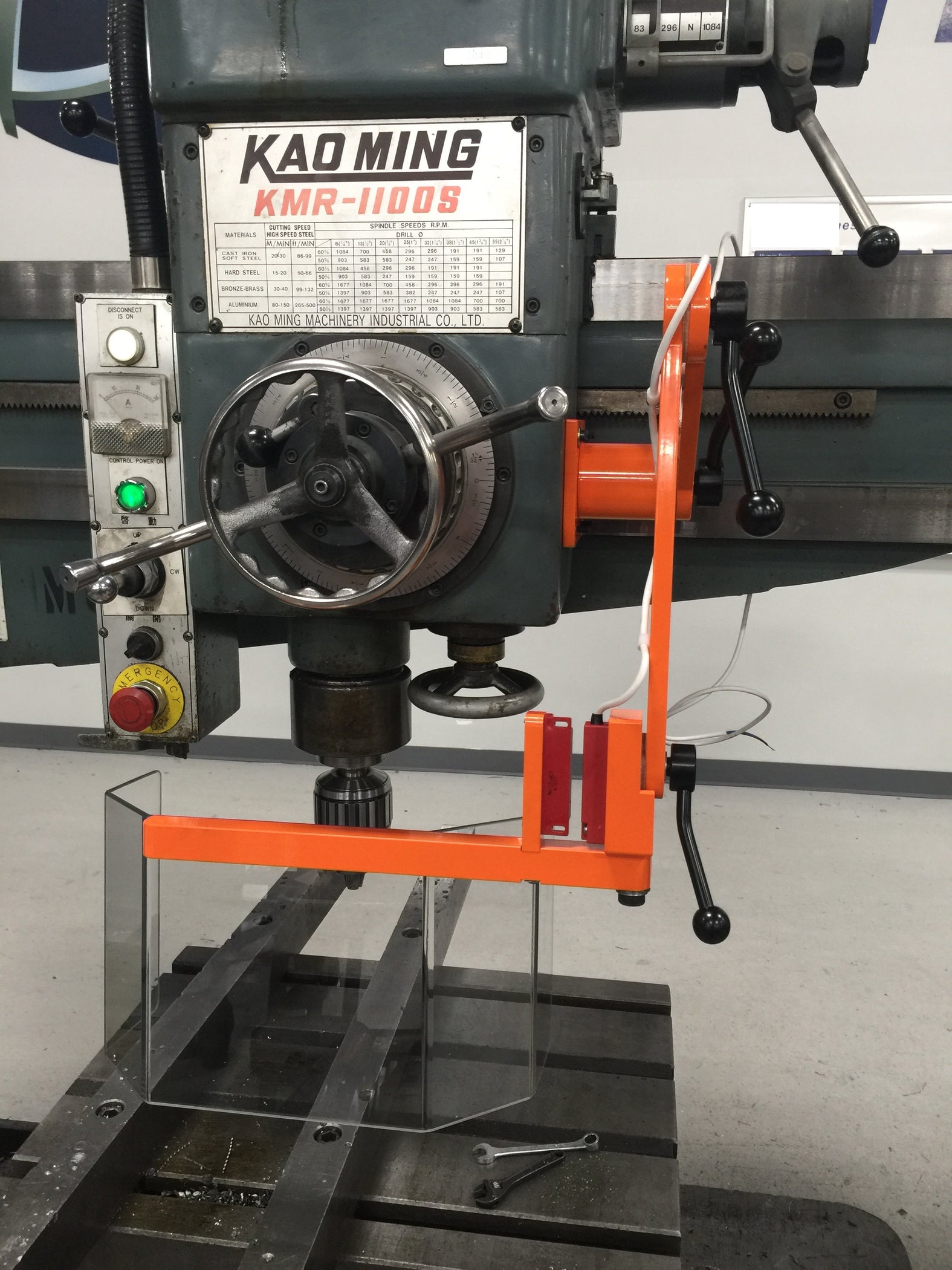 Universal Mount Milling & Drilling Machine Guard | ATS Safety — ATS ...