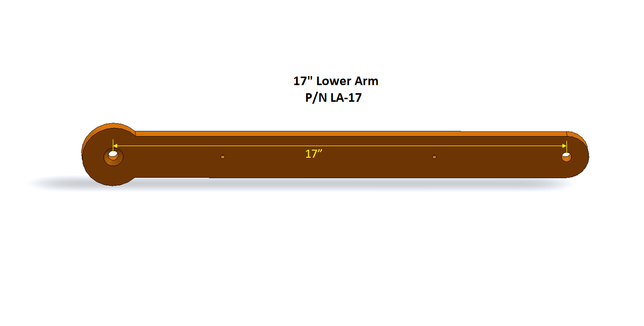 Extra Long Articulating Arms (Orange)