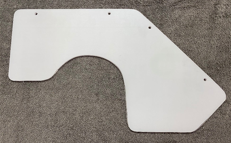 Replacement SIDE Lexan Panel for LG-TR Series Lathe Guards