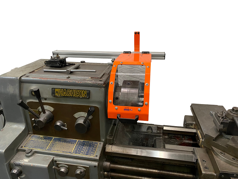 Lathe Chuck Guard/Shield Available with Interlock Switch — ATS