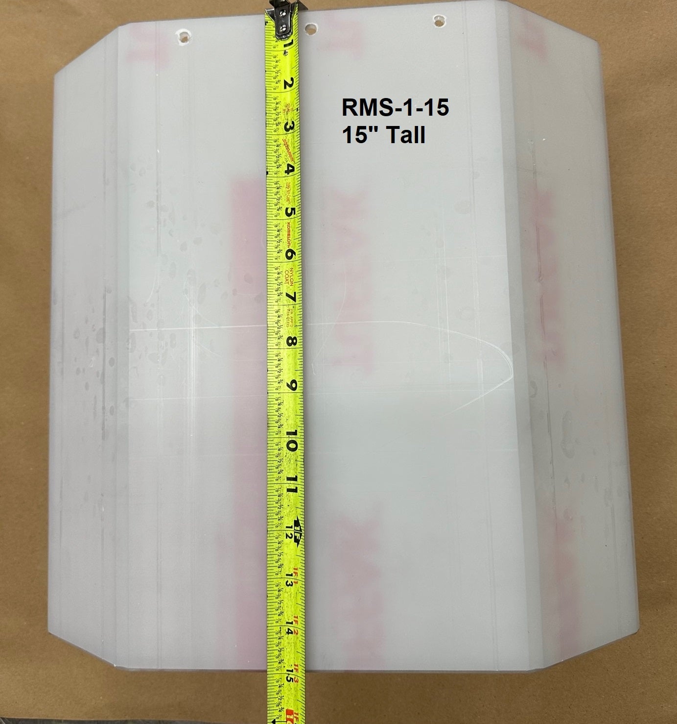 Replacement Milling Machine Chip Shield Curved